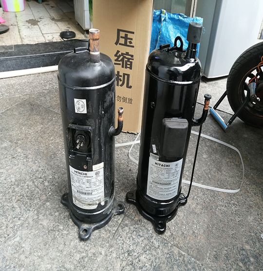 宝塔中央空调压缩机的更换维修